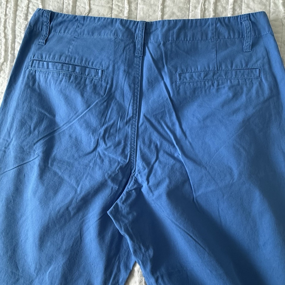 J.Crew Straight Leg Pants Woman Sz 30 x28 Nautical Beachy Preppy Boat Scandi - Picture 3 of 9